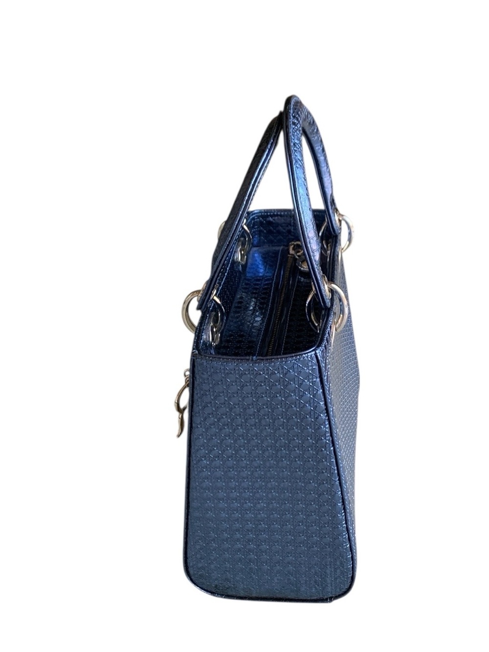 🆕 💙Blue Metallic Mini bag💙 - Picture 10 of 14